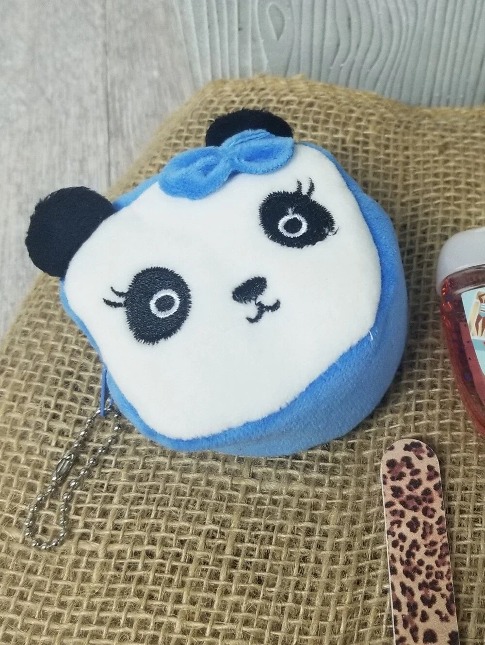 Cute Panda Plush Coin Purse
